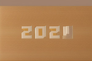 2024年跨年立体艺术字