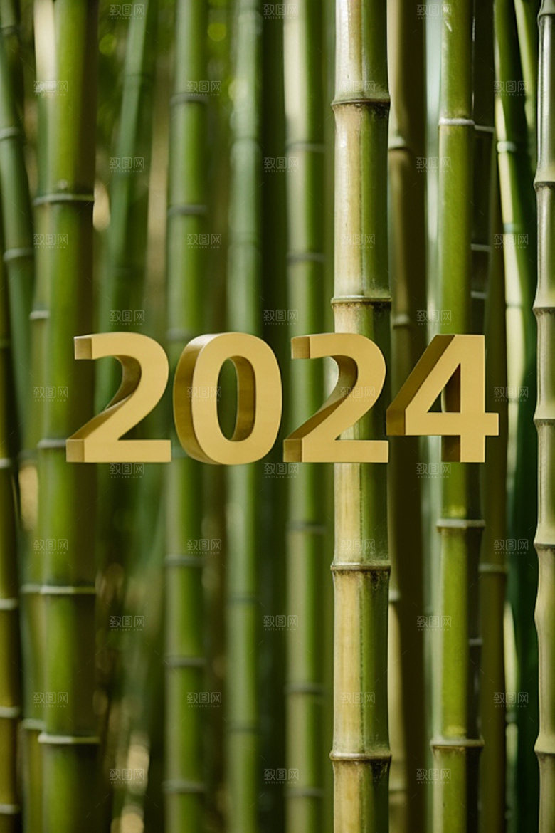 2024年年会龙年艺术字