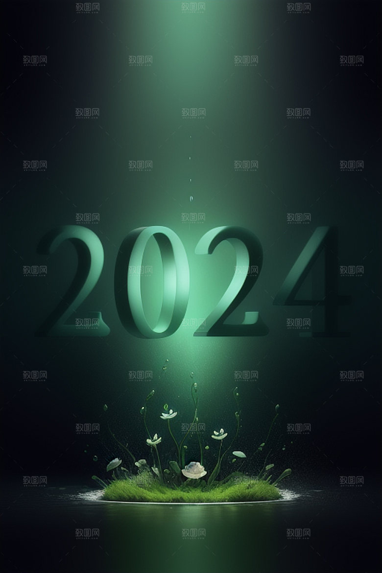 2024年时尚科技感艺术字
