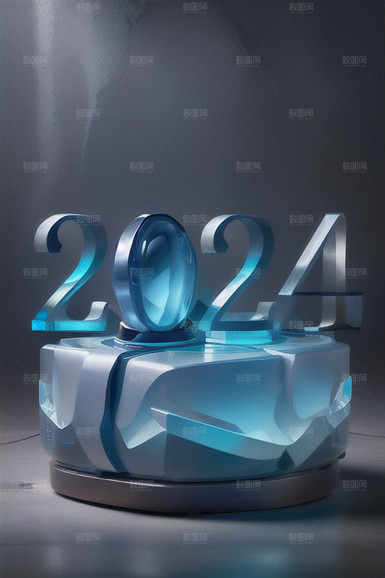 2024年3D立体艺术字