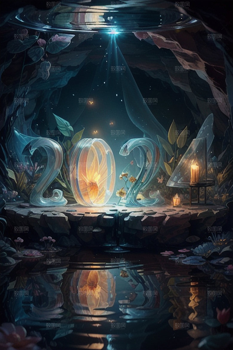2024年时尚立体艺术字
