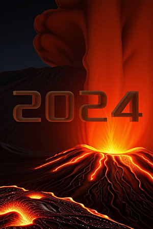 2024年3D立体艺术字