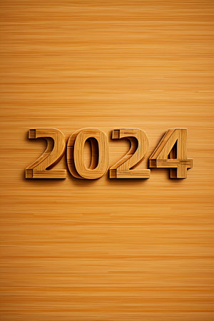 2024年年会龙年艺术字