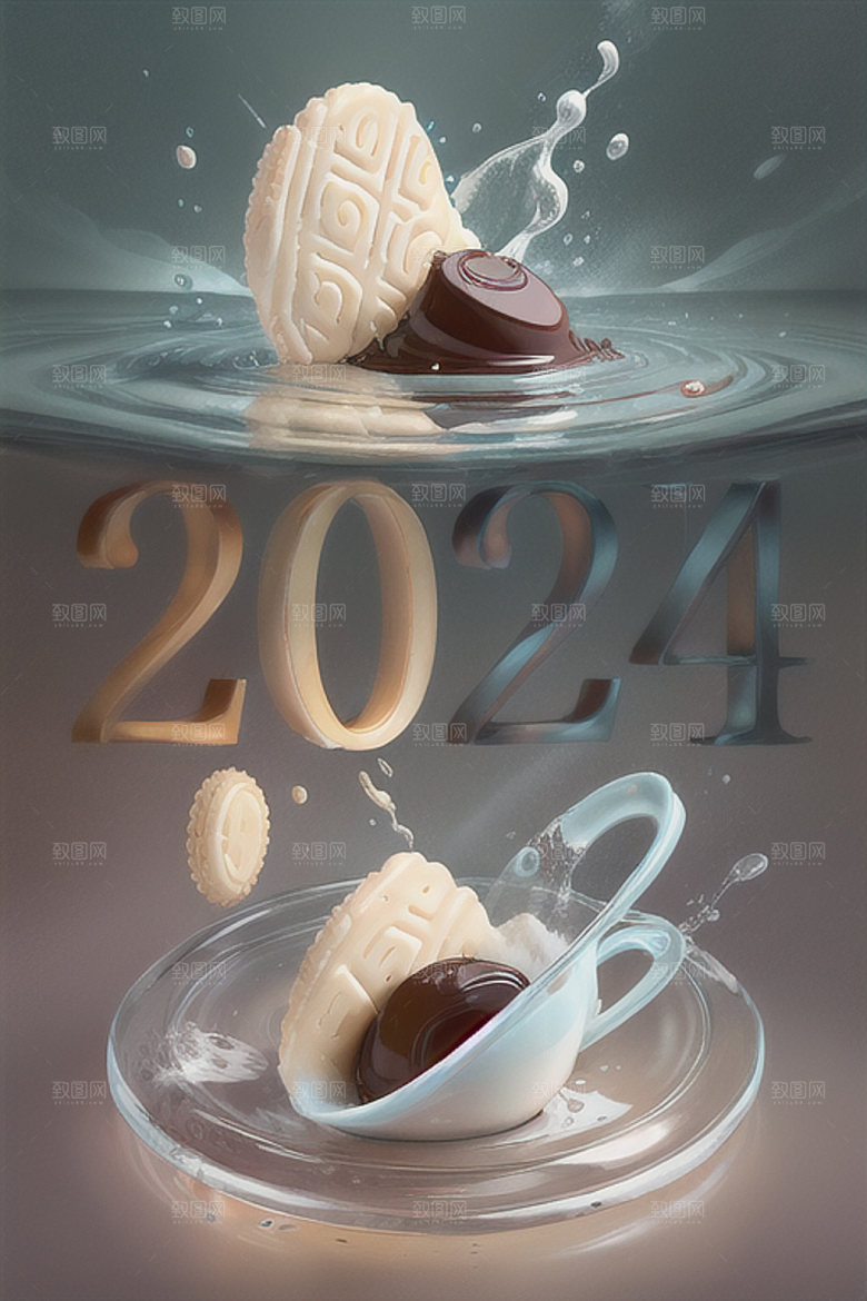 2024年新年创意艺术字
