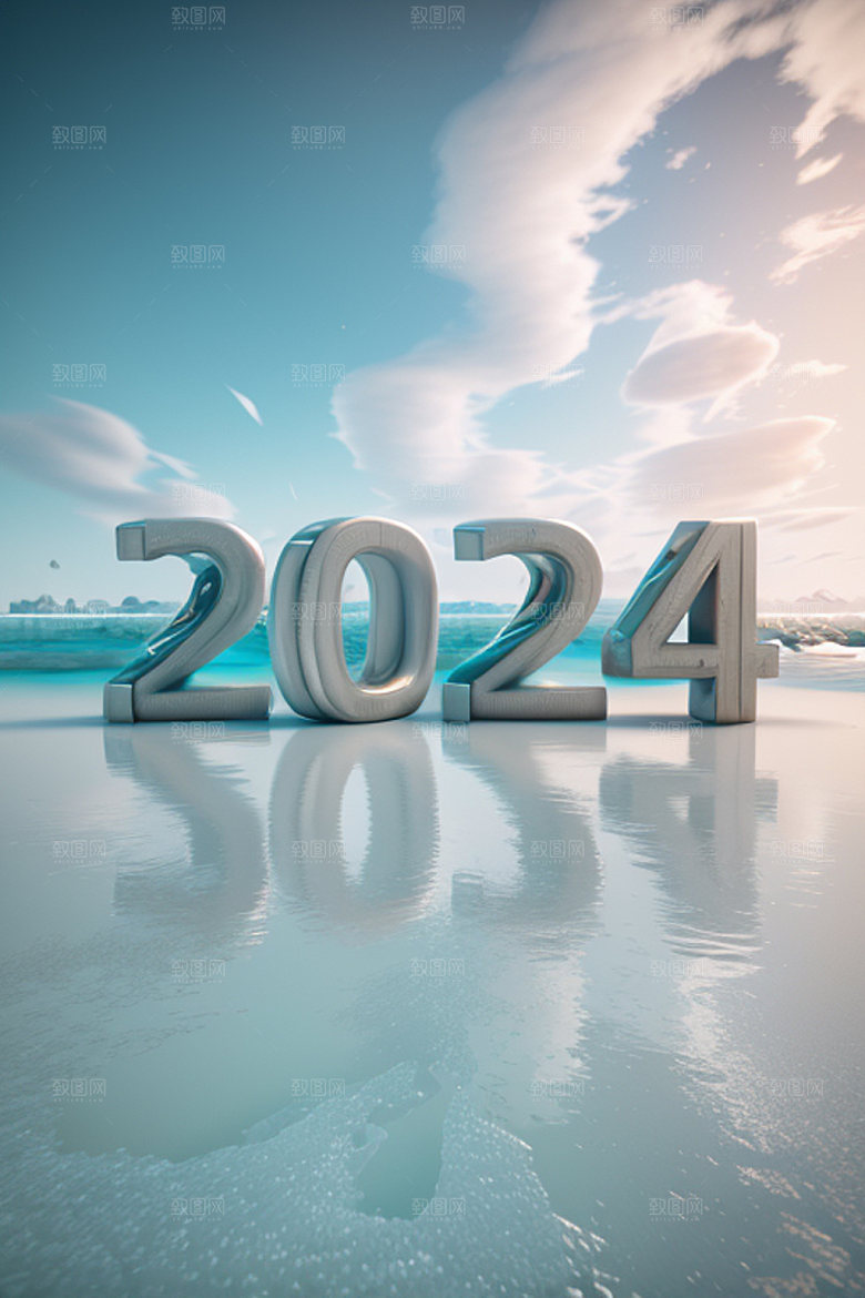 2024年3D时尚艺术字