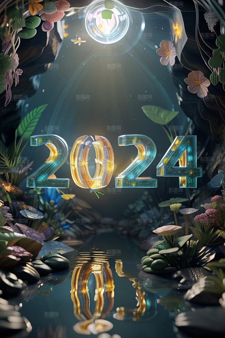 2024年创意科技感艺术字