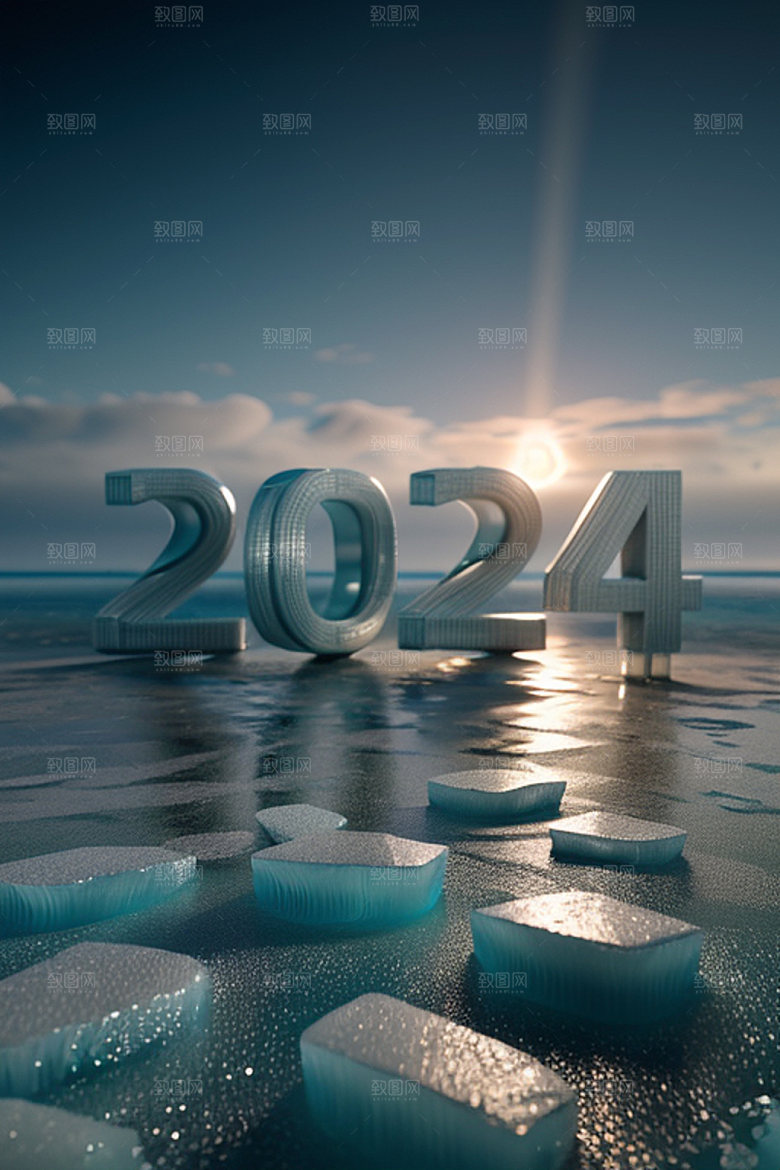 2024年3D时尚艺术字