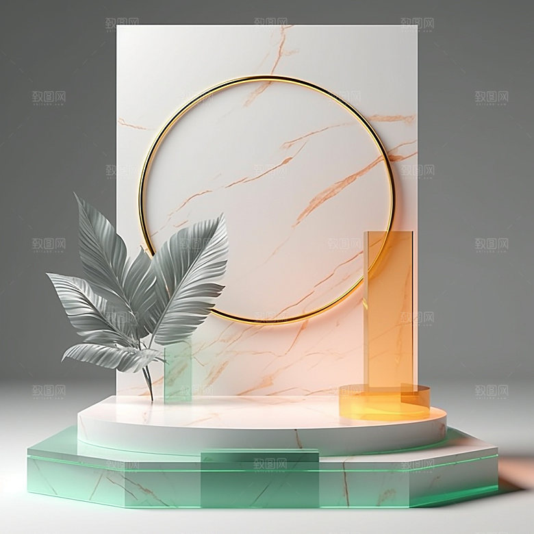 电商立体3D模型