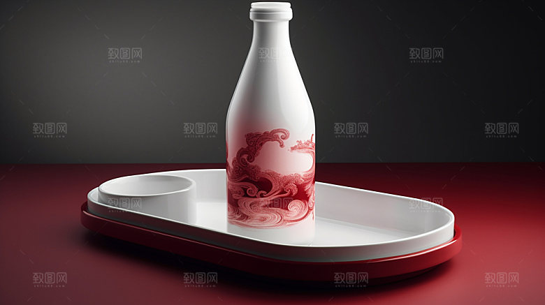 白酒设计产品模型
