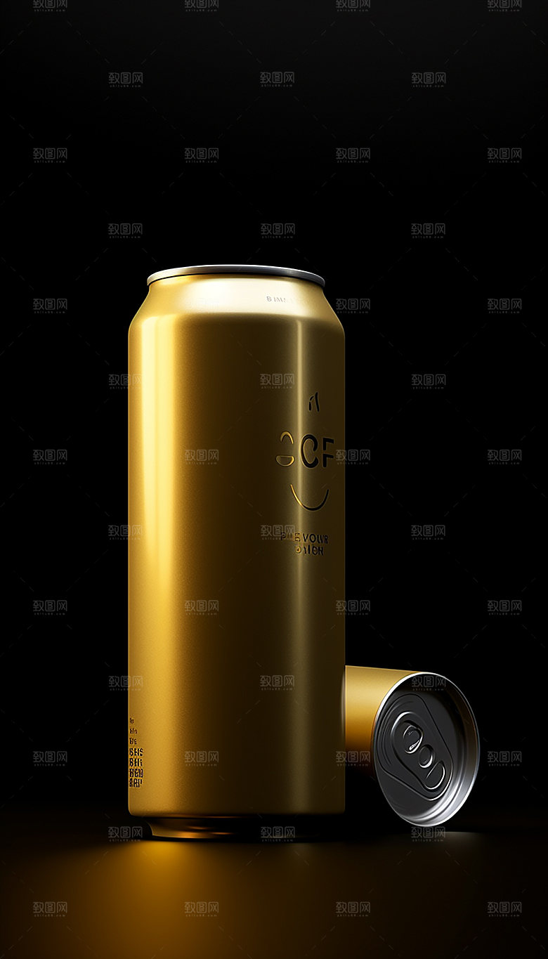 啤酒包装产品模型