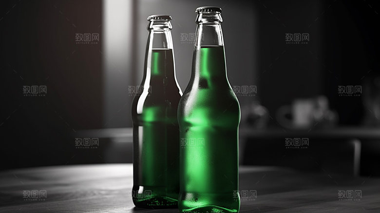 啤酒包装酒水模型