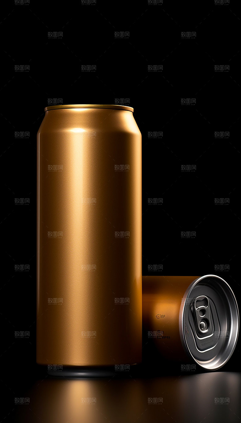啤酒夏日产品模型