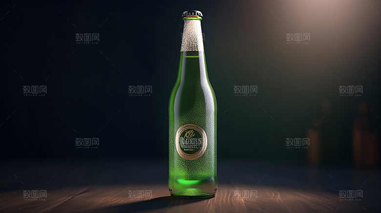 啤酒设计酒水模型