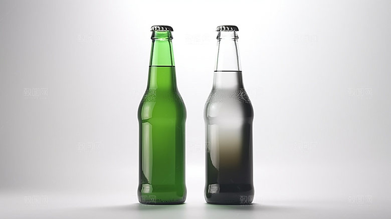 啤酒产品样机模型