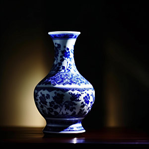 青花瓷瓷器古董模型