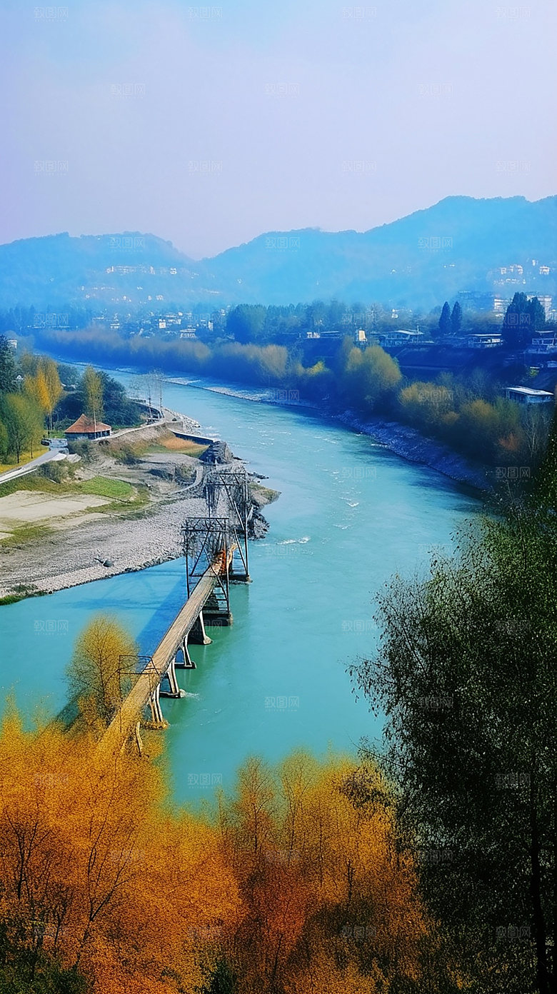 四川旅行景区摄影图