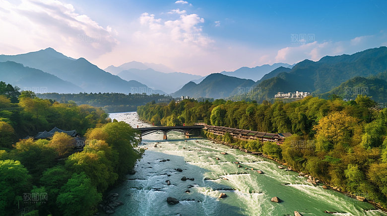 四川旅游风光摄影图