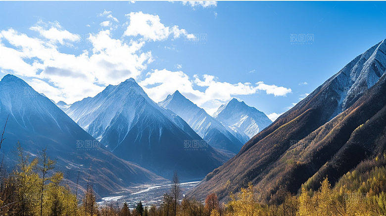 四川旅游自然摄影图