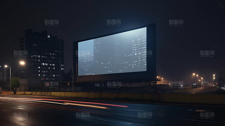 广告牌实景高炮样机