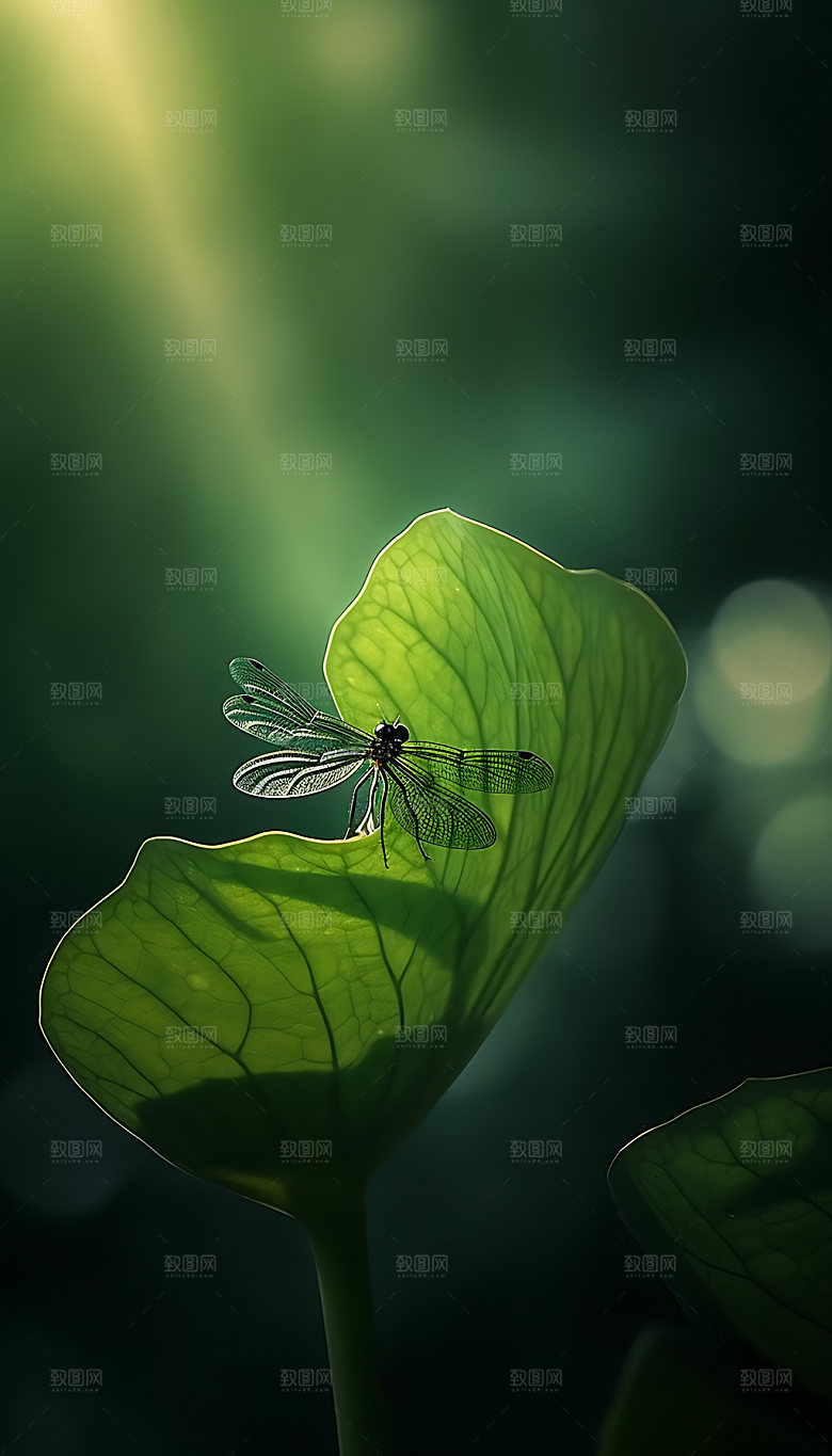 小暑自然节气摄影图