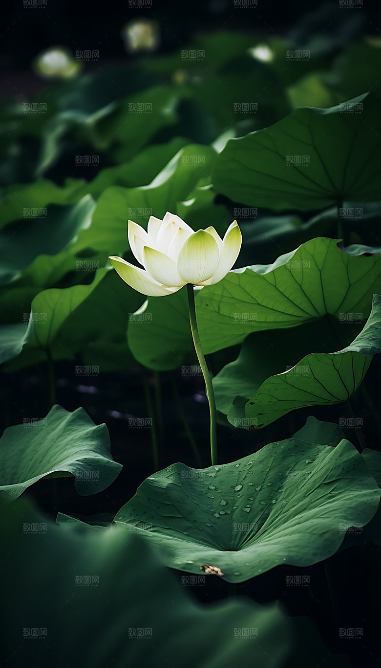小暑节气清新摄影图