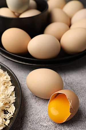蛋类食材商业摄影图
