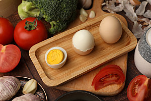蛋类商业美食摄影图