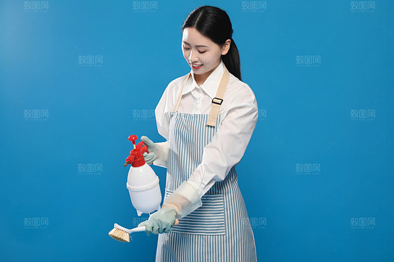 家政服务保洁摄影图