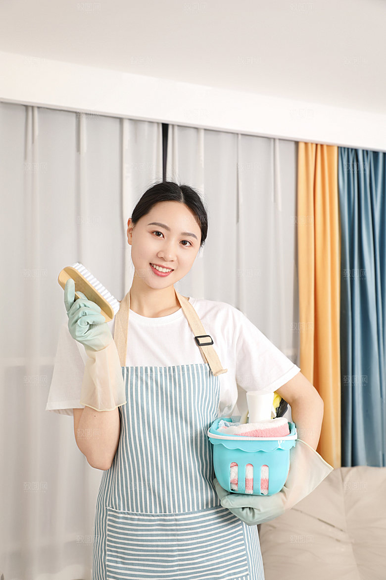 家政清扫打扫摄影图