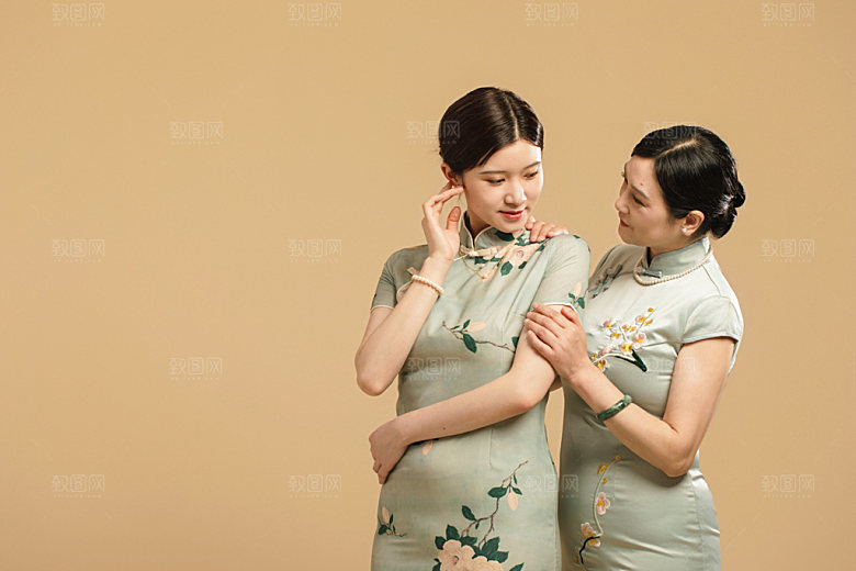母亲节亲情亲子摄影图