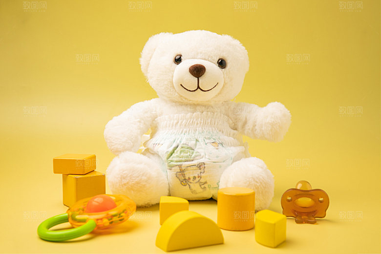 母婴用品婴儿产品幼儿产品摄影图