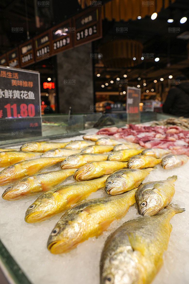 海鲜精品生鲜摄影图
