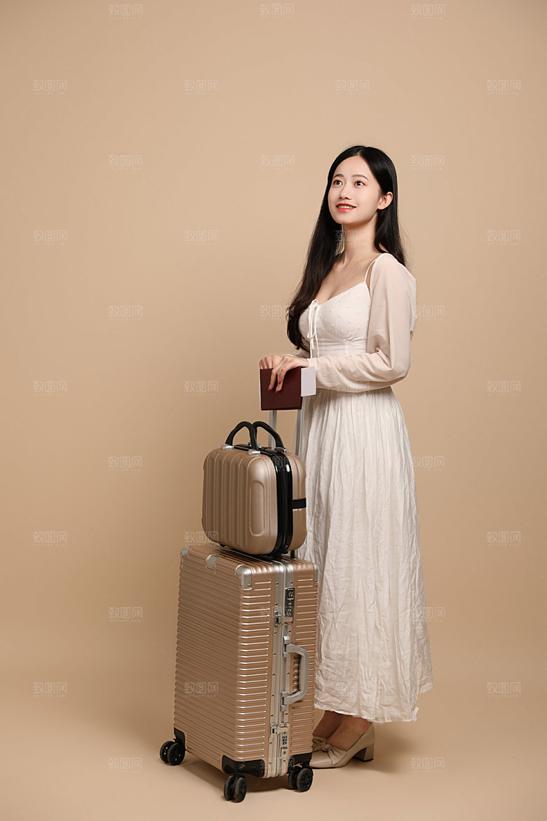 旅游人像节假日摄影图