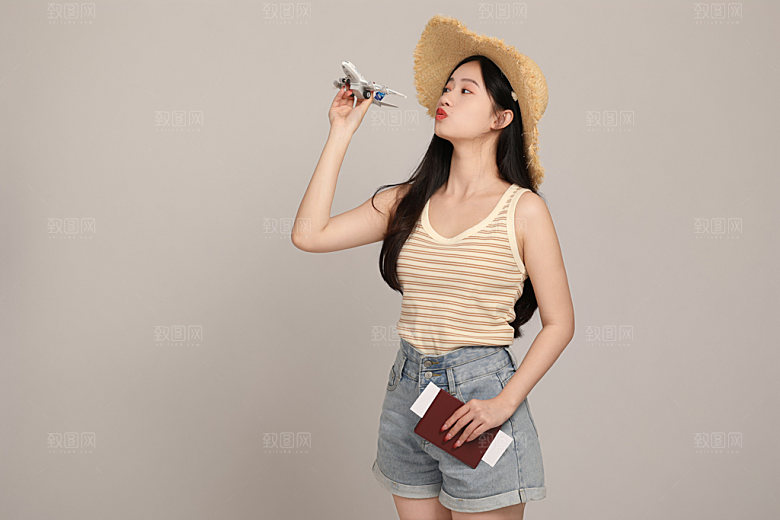 旅游户外度假摄影图