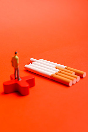世界无烟日戒烟科普摄影图