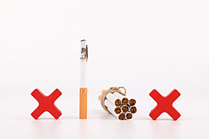 世界无烟日禁烟戒烟摄影图