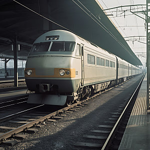 高铁客运交通工具模型