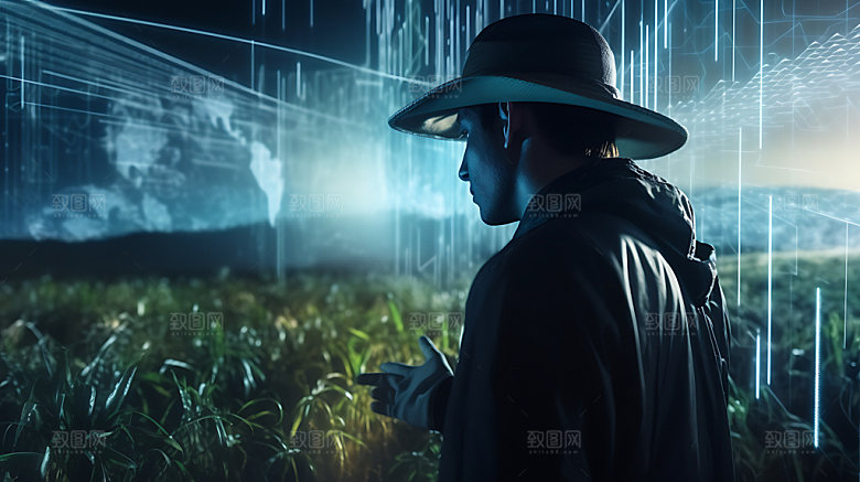 农业科技管理创意图片