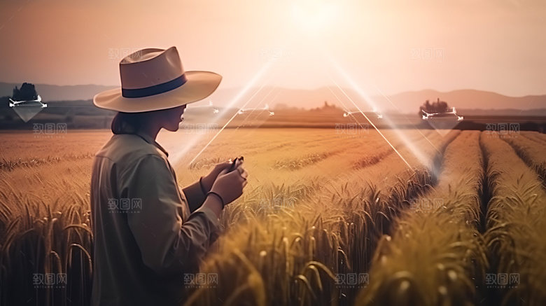 农业种植管理创意图片
