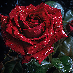 玫瑰花优雅高清摄影图