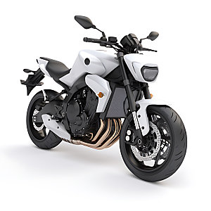 摩托车帅气3D模型