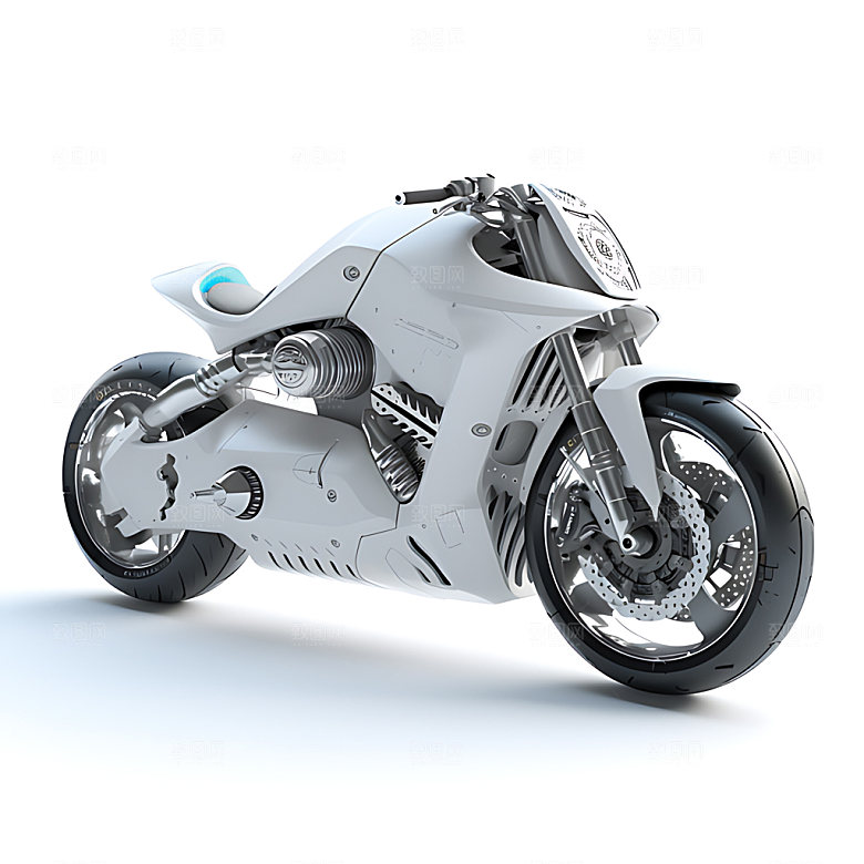 摩托车帅气3D模型