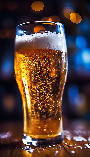 精酿啤酒高清饮料摄影图