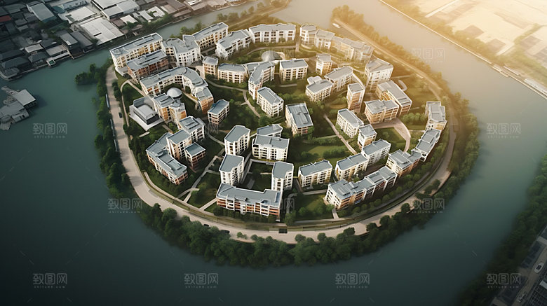 地产高端高清效果图