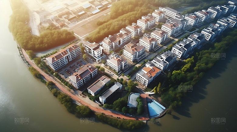 地产高清精致效果图