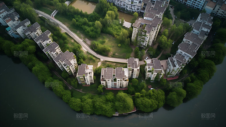地产大气高清效果图
