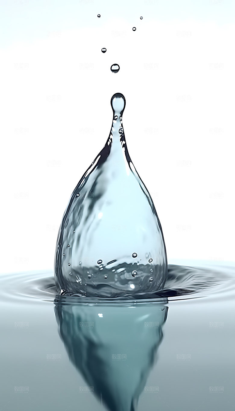 水花飞溅环保水润摄影图