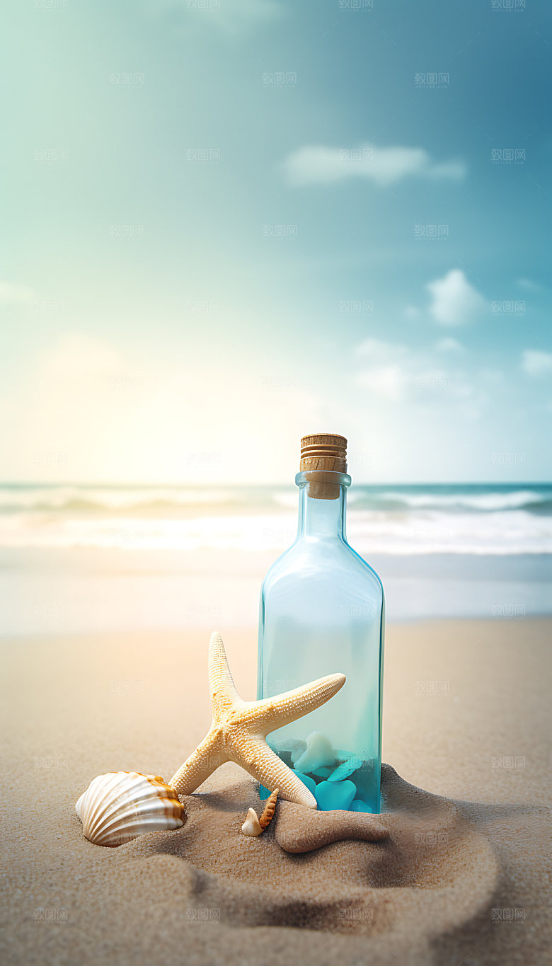 海边旅游休闲摄影图