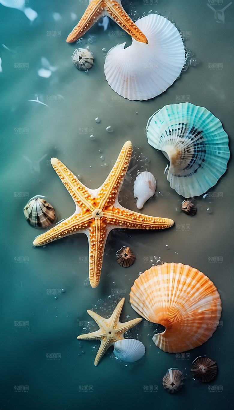 海边休闲阳光摄影图