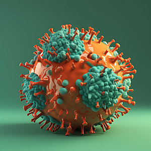 病毒细胞医学模型